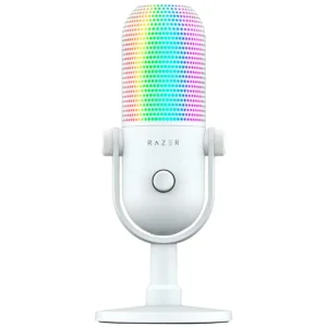 Microfono Razer Seiren V3 Chroma Mercury White
