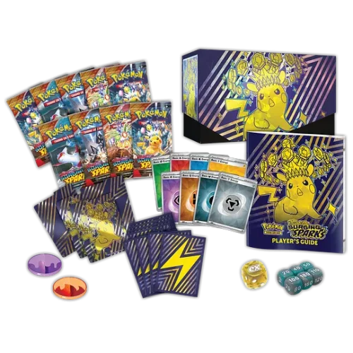 Cartas Pokemon Elite Trainer Box Surging Sparks INGLES ETB - Imagen 2