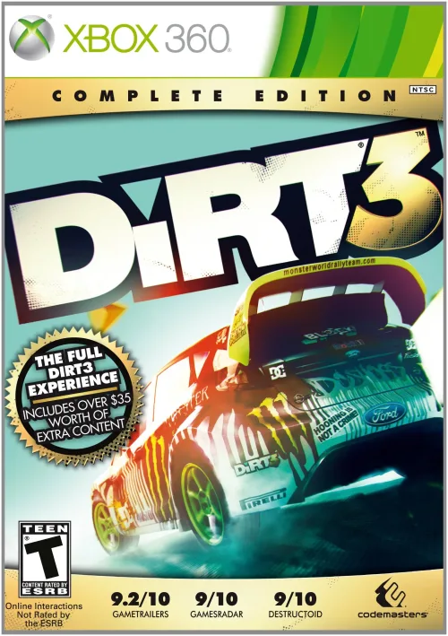 Juego de Xbox 360 Dirt 3 (Open Box)