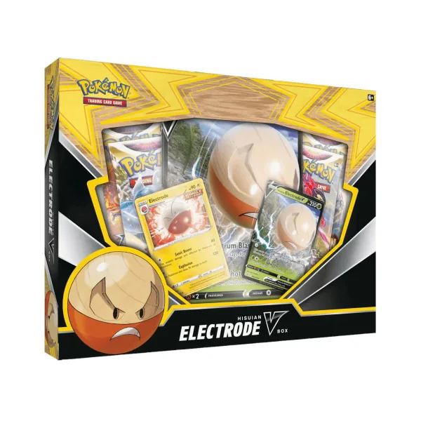 Caja de Cartas TCG Pokemon Colección de Hisui Electrode en Español