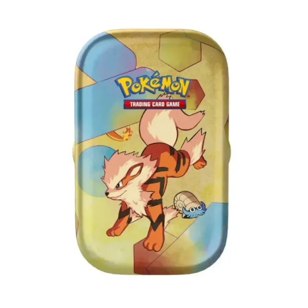 Cartas Pokemon TCG Tin Escarlata y Purpura Mini Lata
