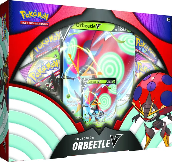 Cartas TCG Pokemon Colección Orbeetle V en español