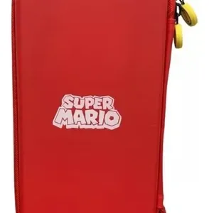 Funda Estuche de Super Mario color rojo