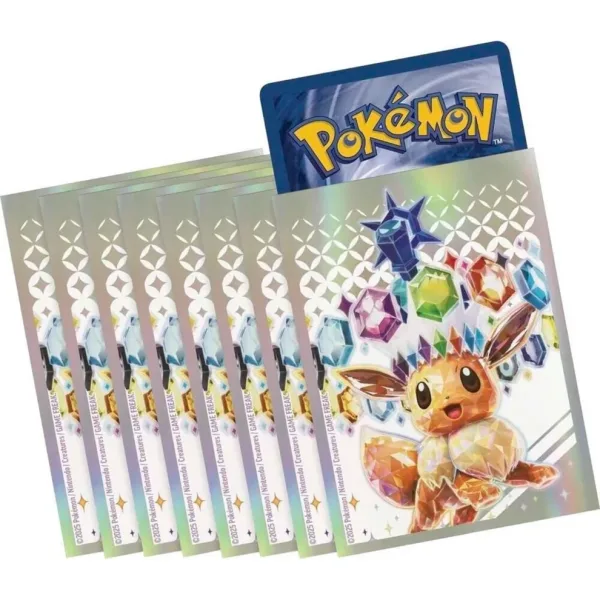 Protector de Cartas TCG Pokemon Eevee Prismatic Evolutions