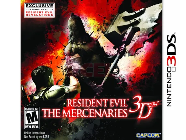 Juego de Nintendo 3DS Resident Evil The Mercenaries 3D (Open Box)