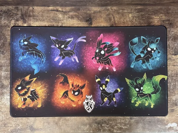 Playmat - Mousepad 35X60Cm Pokemon Diseño Eevee Evoluciones