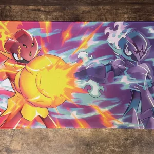 Playmat - Mousepad 35X60Cm Pokemon Diseño Koraidon y Miraidon