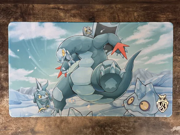 Playmat - Mousepad 35X60Cm Pokemon Diseño Baxcalibur