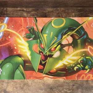Playmat - Mousepad 35X60Cm Pokemon Diseño Rayquaza