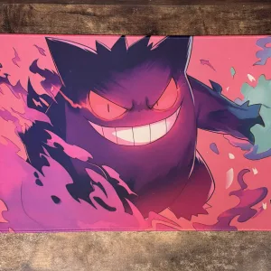Playmat - Mousepad 35X60Cm Pokemon Diseño Gengar