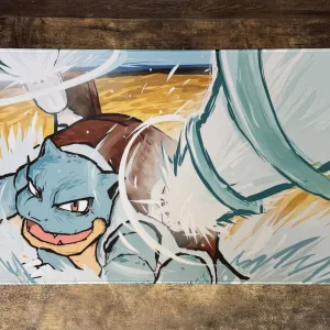 Playmat - Mousepad 35X60Cm Pokemon Diseño Blastoise