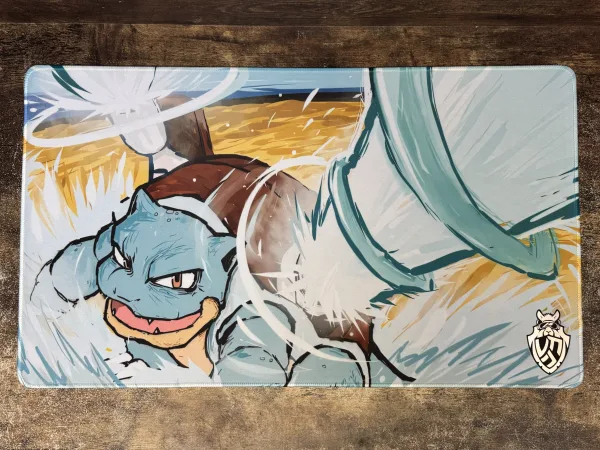 Playmat - Mousepad 35X60Cm Pokemon Diseño Blastoise