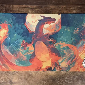 Playmat - Mousepad 35X60Cm Pokemon Diseño Charizard