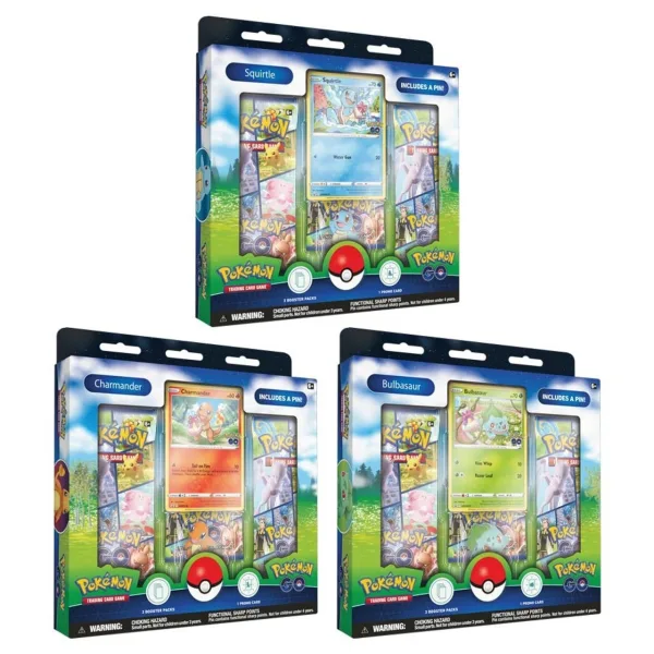 Colección de pins de Cartas TCG Pokémon: Pokémon GO