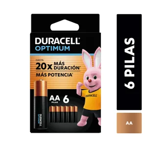 Pila Duracell AA 6 Optimum