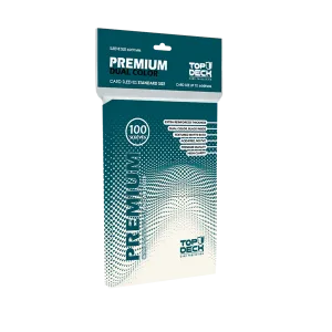 Protectores de Cartas Premium TCG | TOPDECK Standard 66x91mm color Blanco