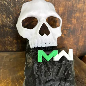 Soporte para Joystick Impreso en 3D Ghost Call Of Duty