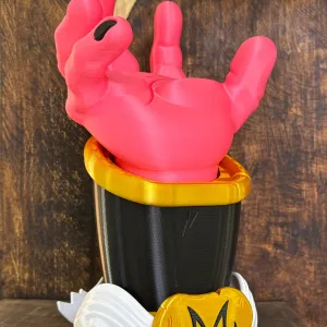 Soporte para Audifonos Impreso en 3D Mano de Majin Boo