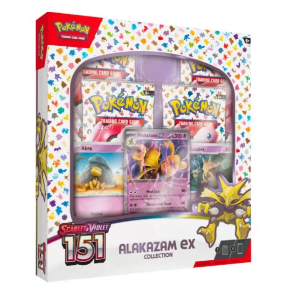 Cartas TCG Pokemon 151 Scarlet and Violet Ingles alakazam collection