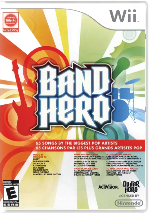 Juego de Wii Band Hero (Open Box)