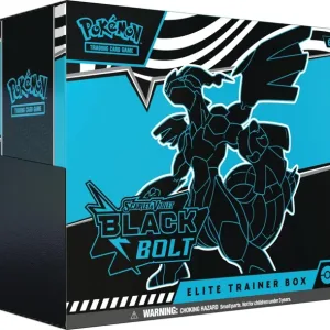 [PREVENTA] Cartas Pokemon TCG - Scarlet & Violet – Black Bolt - Elite Trainer Box – Español