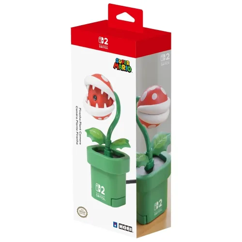Camara Hori con Diseño de Planta Piraña para Nintendo Switch 2