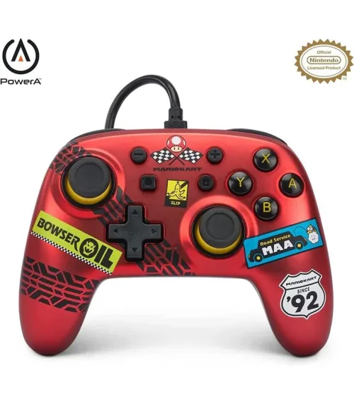 Joystick para Nintendo Switch Nano Wired Super Mario Kart Power A