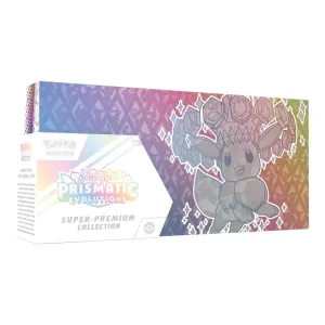 Cartas Pokemon TCG: colección Super Premium de evoluciones prismáticas escarlata y violeta