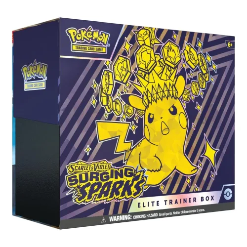 Cartas Pokemon Elite Trainer Box Surging Sparks INGLES ETB
