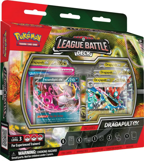 Cartas TCG Pokemon Battle Deck Dragapult Ingles