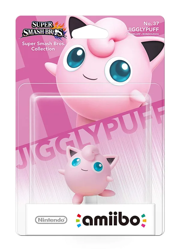 AMIIBO Jigglypuff-Pokemon Super Smash Bros Nintendo