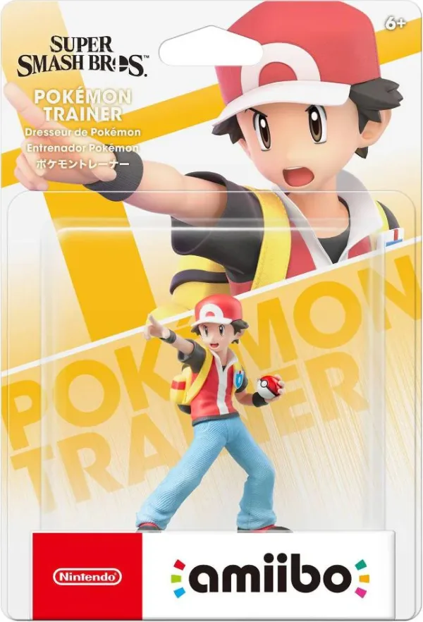 AMIIBO Entrenador Pokemon Super Smash Bros Nintendo