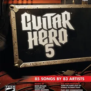 Juego de Xbox 360 Guitar Hero 5 (Open Box)