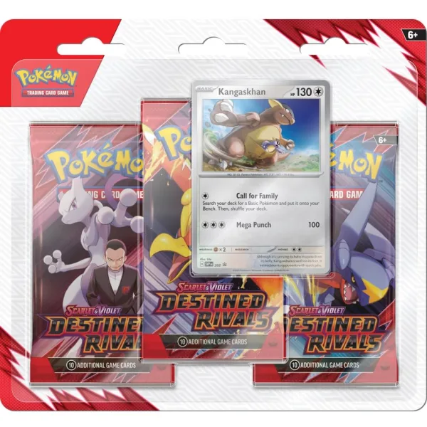 Blister de Cartas TCG Pokemon Scarlet and Violet: Destined Rivals Ingles