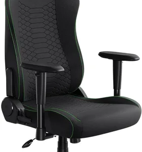 Silla Gamer Profesional Razer Iskur V2 X Black Fabric, ergonómica, soporte lumbar, cojines de espuma