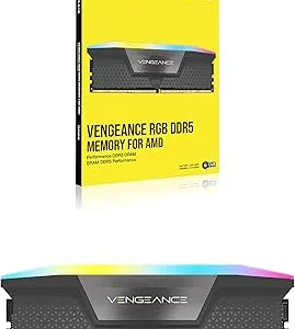 Memoria Ram DDR5 32GB 5200MHz Corsair Vengeance RGB AMD Expo