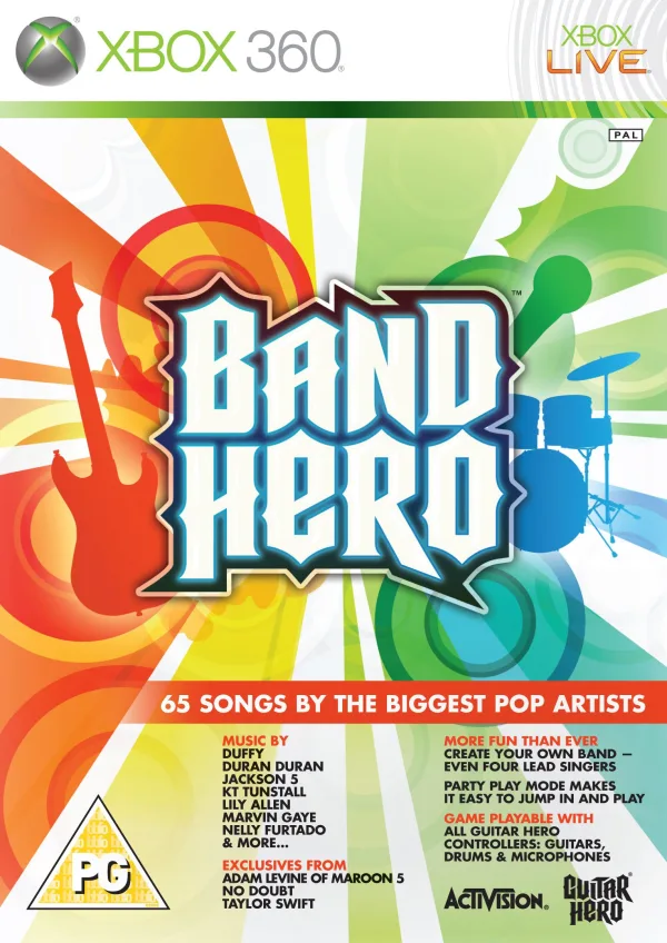 Juego de Xbox 360 Band Hero (Open Box) CC