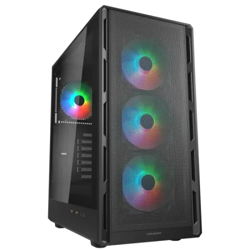 Gabinete Cougar Airface Pure RGB - Black
