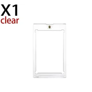 Tarjetero Transparente Plastico Duro Cartas TCG Exhibicion protector