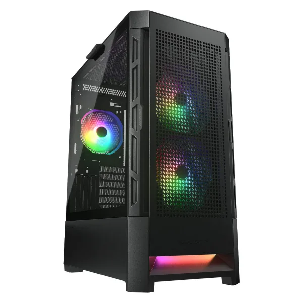 PC Gamer Armado Cougar Duoface, AMD Ryzen 7 5800XT, Placa Madre B550M, Tarjeta Grafica Gigabyte RTX 4060 8Gb, Memoria Ram DDR4 16GB x2, SSD 1Tb m.2, Fuente Poder 650w.