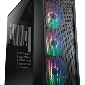 PC Gamer Armado Cougar Archon 2, AMD Ryzen 5 5600x, Placa Madre A520M K V2, Grafica Geforce RTX 4060 8Gb, Ram 16GB DDR4 3200mhz, Almacenamiento SSD 512GB x2