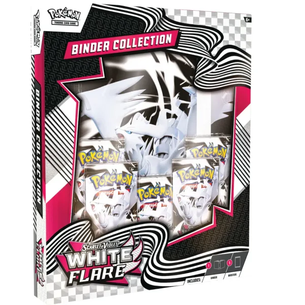[PREVENTA] Scarlet & Violet – White Flare – Binder Collection – Inglés