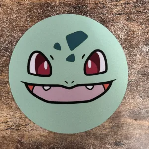 Mousepad Redondo 20CM de Diametro diseño Bulbasaur