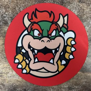 Mousepad Redondo 20CM de Diametro diseño Bowser