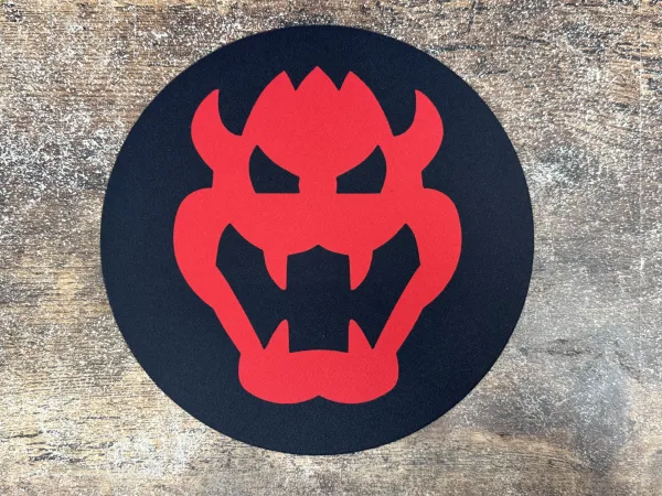 Mousepad Redondo 20CM de Diametro diseño Bowser