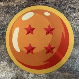 Mousepad Redondo 20CM de Diametro diseño Dragon Ball