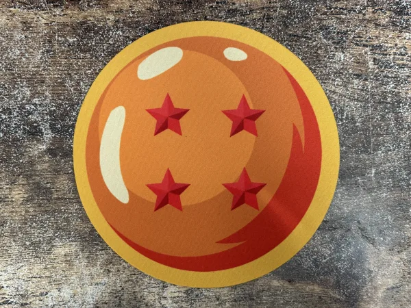 Mousepad Redondo 20CM de Diametro diseño Dragon Ball