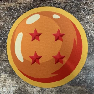 Mousepad Redondo 20CM de Diametro diseño Dragon Ball