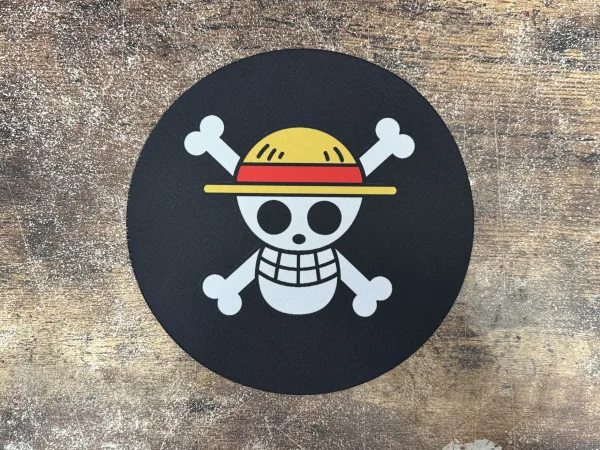 Mousepad Redondo 20CM de Diametro diseño One Piece