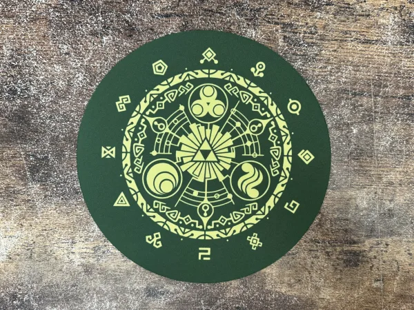 Mousepad Redondo 20CM de Diametro diseño Zelda
